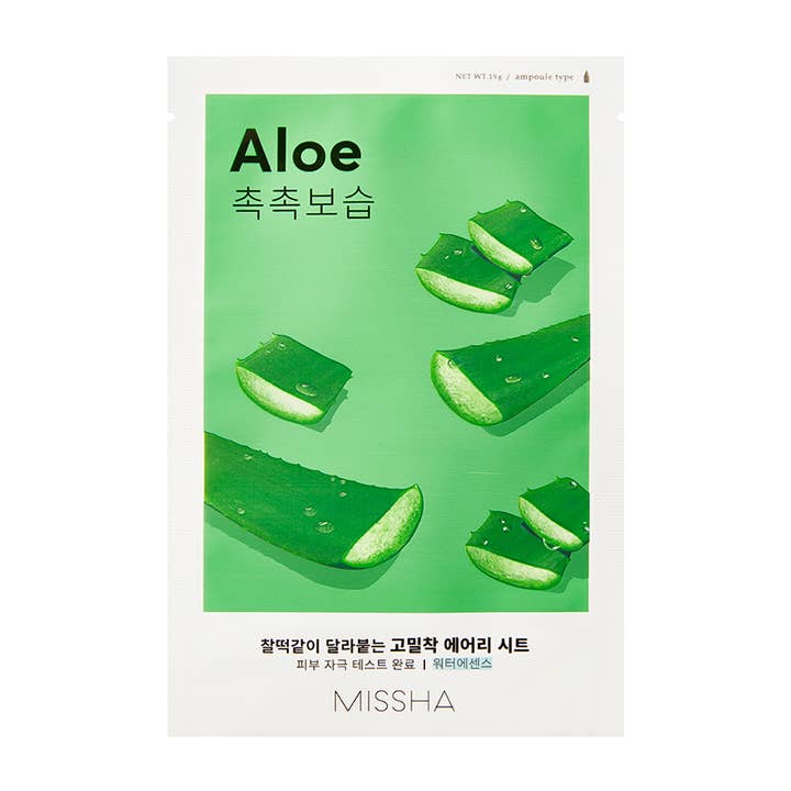 Exod International - Wholesale Skincare Face Mask - MISSHA Airy Fit Sheet Mask Aloe
