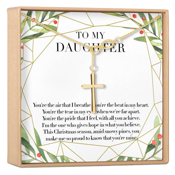 Christmas Gift for Daughter Necklace for wholesale by Dear Ava