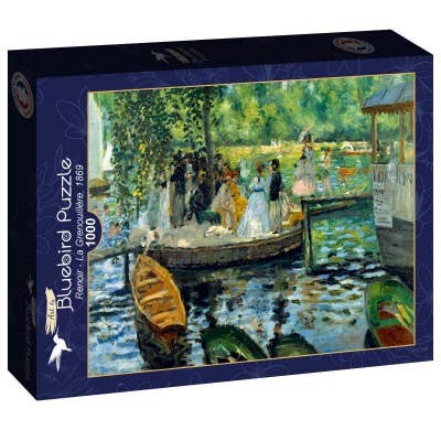 Bluebird Puzzle - Vente Puzzle – adulte - Puzzle 1000 Pièces - Renoir - La Grenouillère, 18690