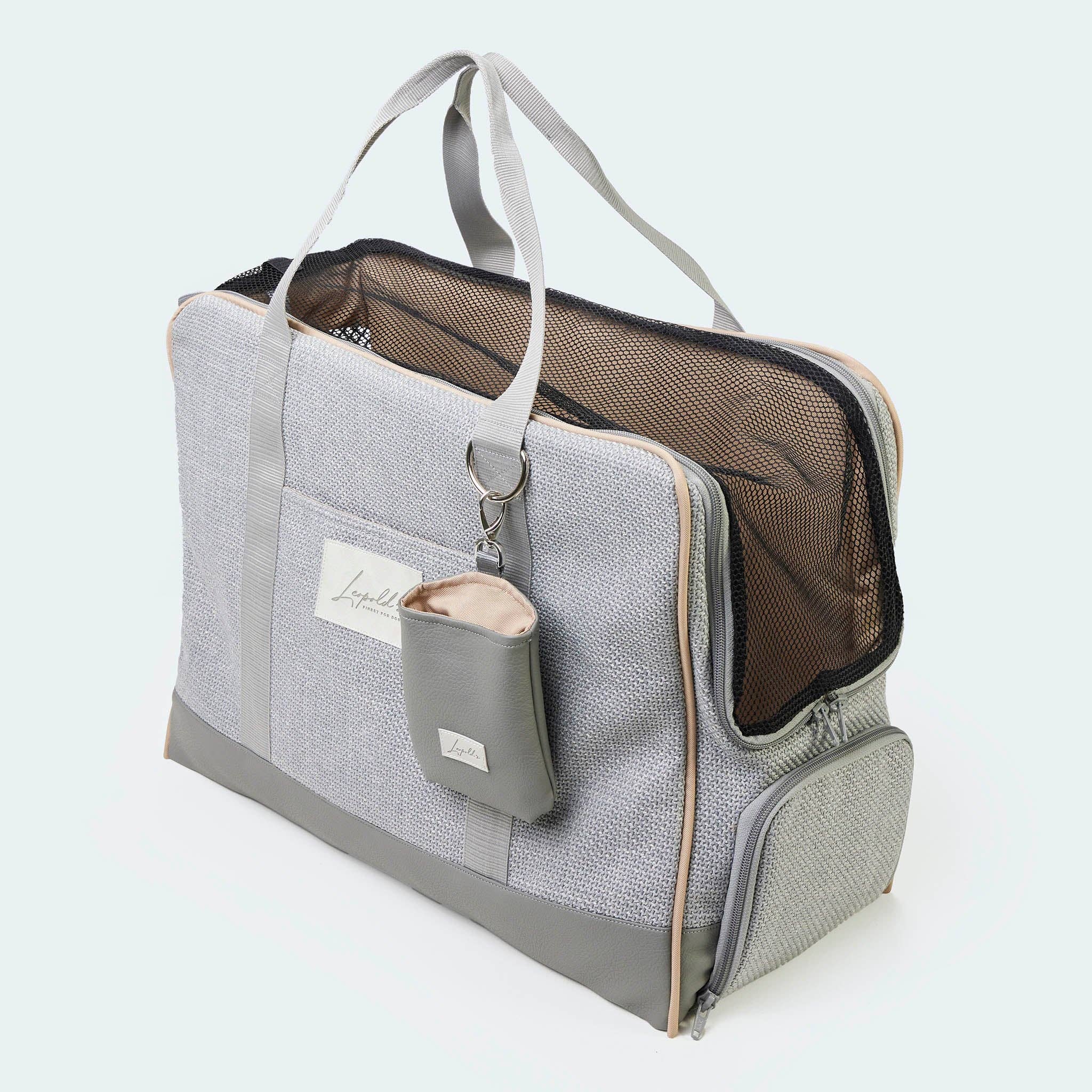 ​​Leopold's Finest for dogs – wholesale Transportbur – Hund – Flygväska för taxar och små hundar med ortopedisk madrass17