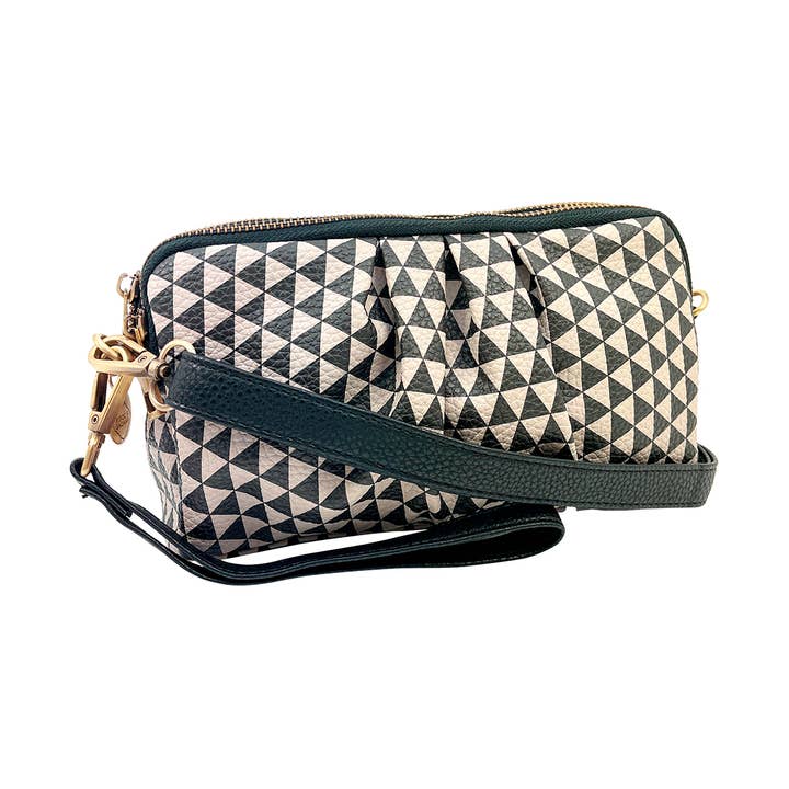 Bolsa tiracolo média Milano em couro vegano macio por atacado de PIPOL