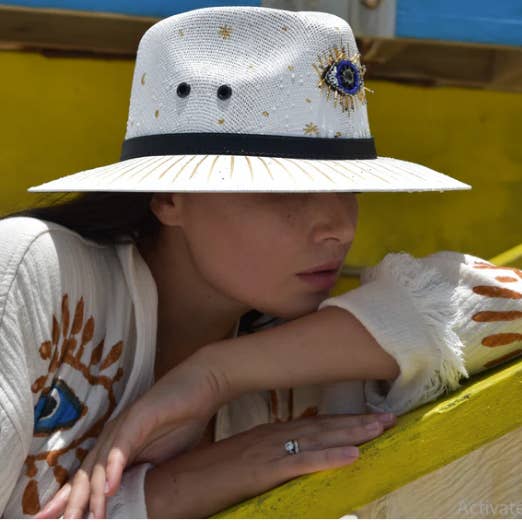 Campelle - Wholesale Straw Hat - Women's - Cabo White2