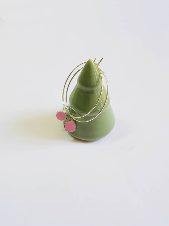 Silver Christmas earrings for wholesale by Hirondelle Bijoux