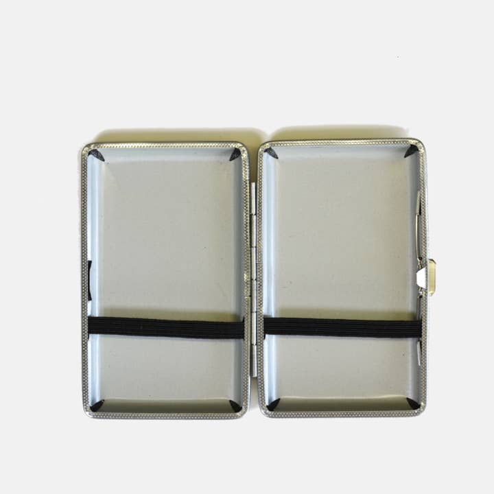 Curated Basics - Wholesale Cigarette Case - Black Leather Cigarette Case
