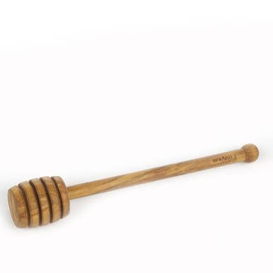 The French Farm - Wholesale Honey Dipper - Berard Olive Wood Honey Dipper
