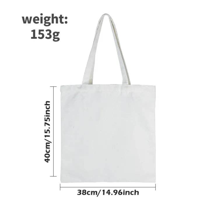 Sublimation or DTF Canvas Bags for wholesale by Faith'sVarietyShop