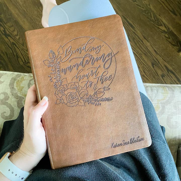 NASB Large Print Bible with Custom Name for wholesale by Joy Creative Bibles