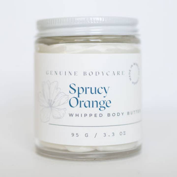 Sprucy Orange Whipped Body Butter for wholesale by Genuine Bodycare