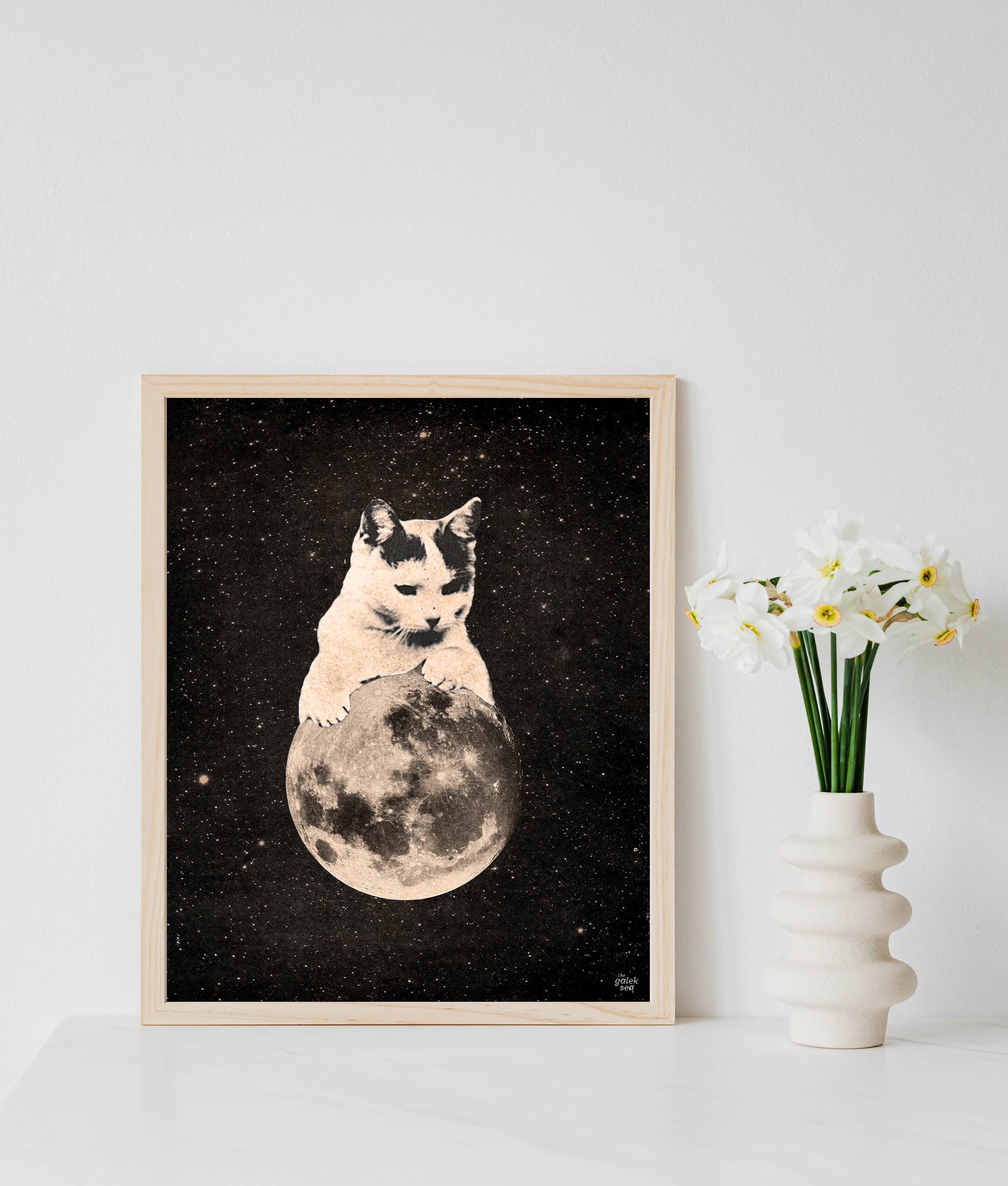 The Galek Sea – Engroshandel Kunsttryk – Mooncat 2 Print3