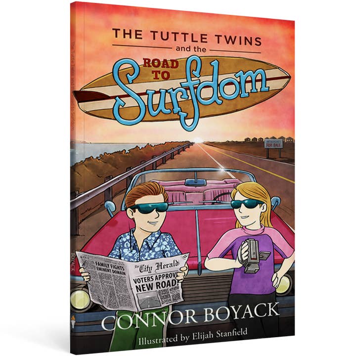Tuttle Twins - Wholesale Book - Kids - The Tuttle Twins and the Road to Surfdom