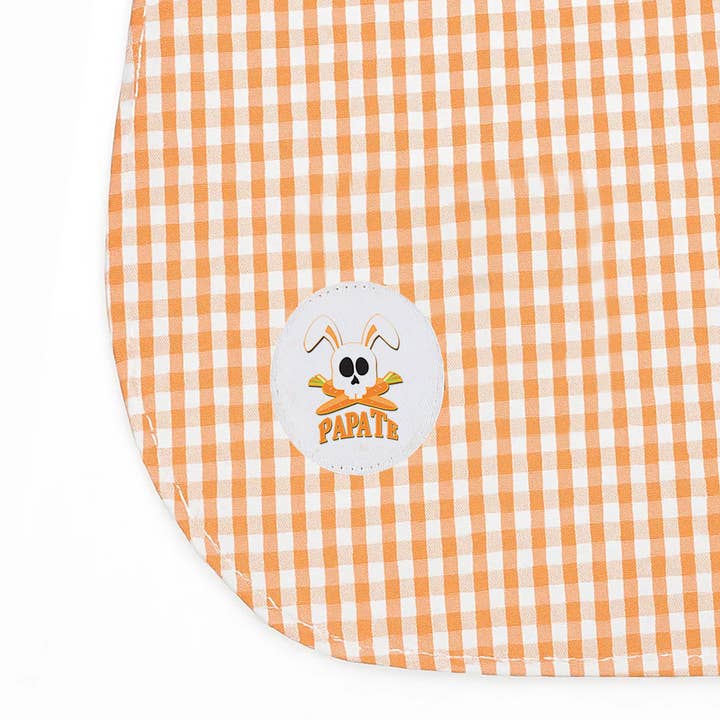 PAPATE - Wholesale Bib - Baby - Organic Cotton Bib - Vichy5