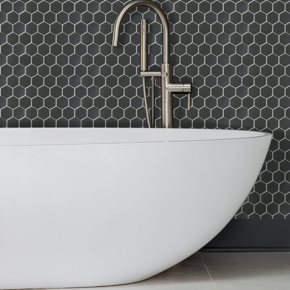 Thomas Avenue Ceramics - Wholesale Wall Tile - 2"x2" Porcelain Hexagon Mosaic Floor and Wall Tile3