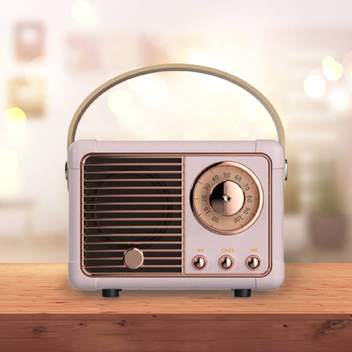 42POPS - Wholesale Speakers - ,, Retro Mini Wireless Bluetooth Speaker