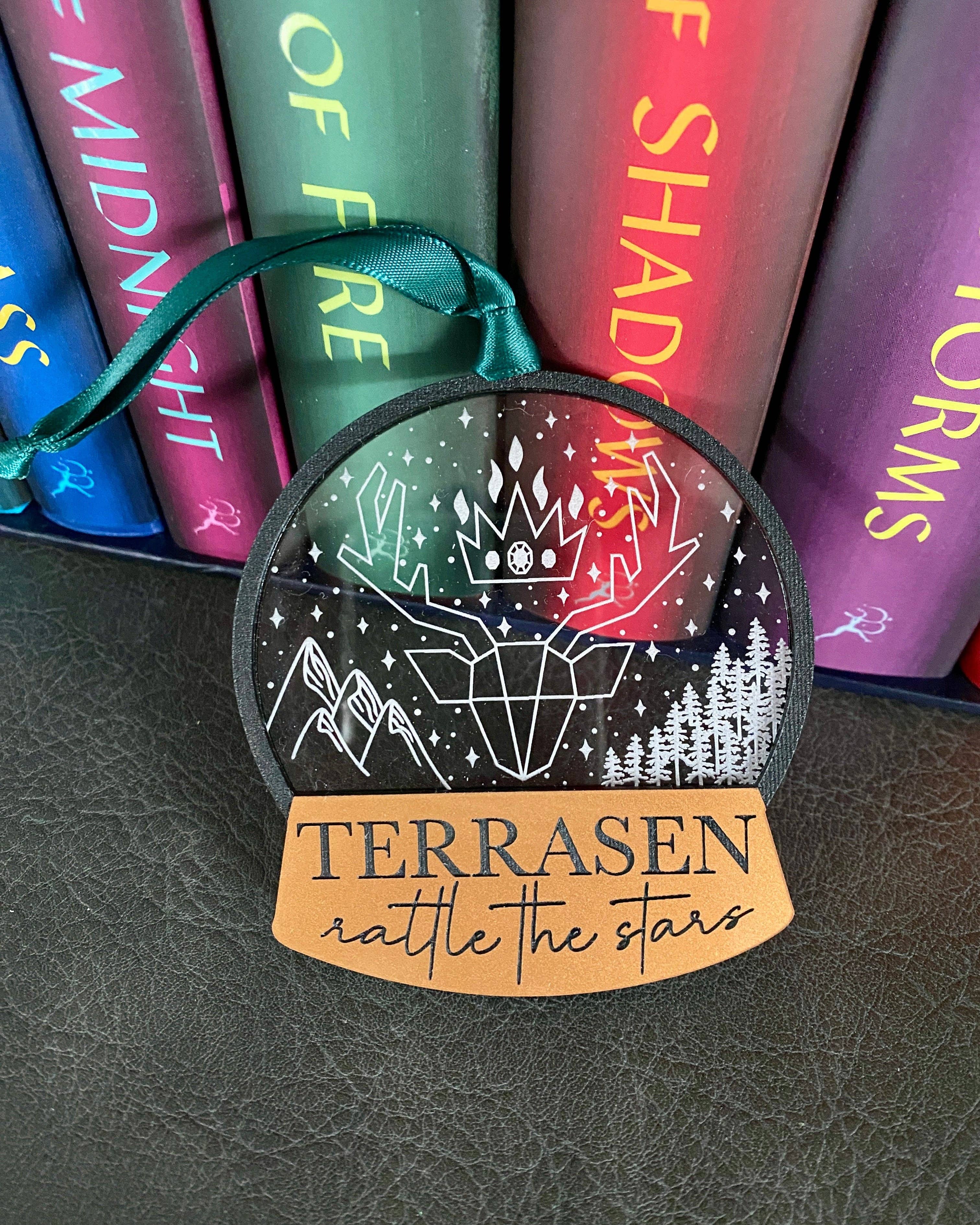 Terrasen ornament | Throne of Glass officially licensed SJM for wholesale by zoo&roo