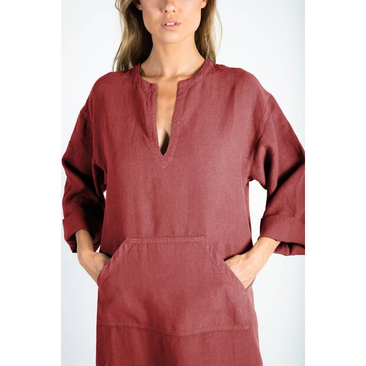 JEFF caftan ANCIENT RED for wholesale by YUME