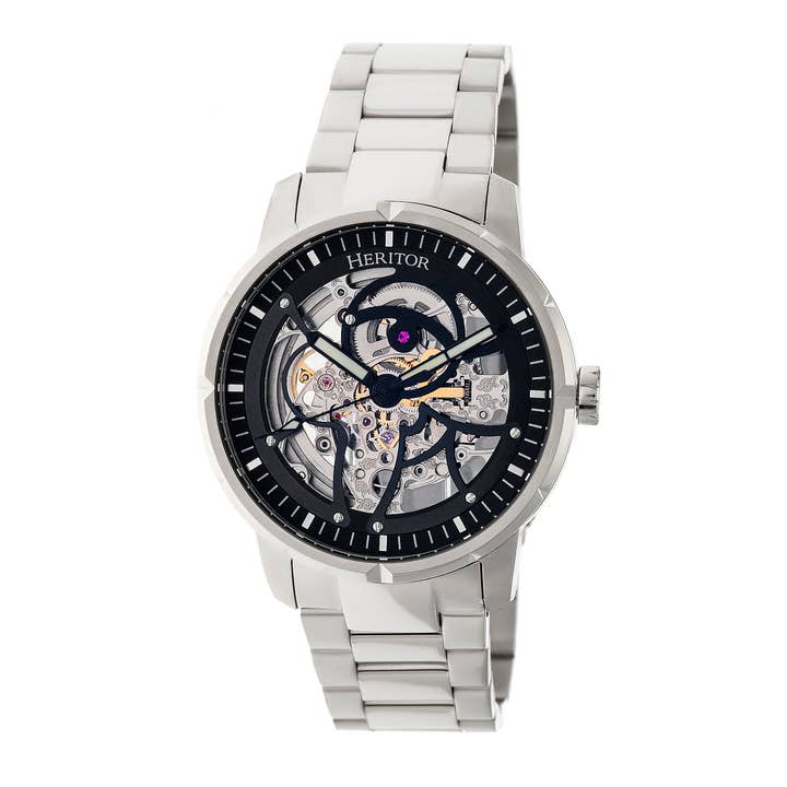 Heritor Automatic Ryder Skeleton Bracelet Watch for wholesale by Heritor Automatic