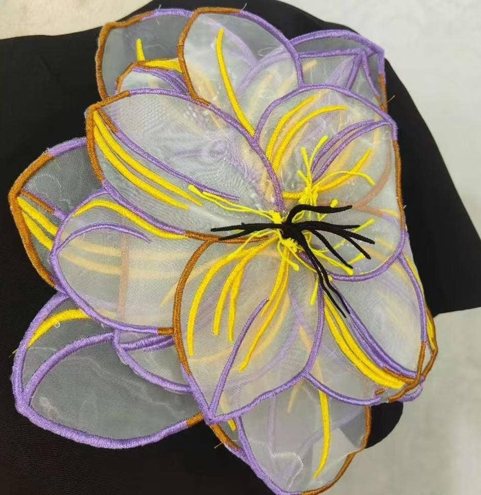 Productseeker - Vendita all'ingrosso Completo top e gonna - Donna - Completo Estivo Elegante 3D con Fiori a Maniche Corte e Gonna 21Y16