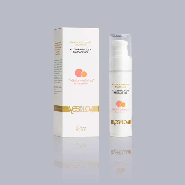 GEL DE MASSAGEM DELICIOSO PARA TODO O CORPO - PÊSSEGO DAMASCO por atacado de YESforLOV US