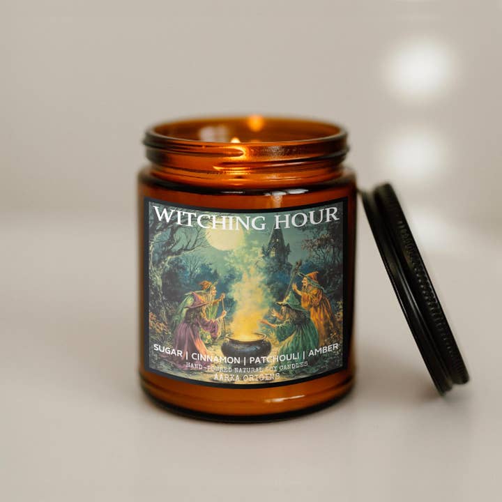 AARKA ORIGINS - Venta al por mayor Velas en tarros - Vela de soja Hora de Brujas Pociones de Brujas