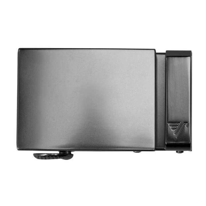 GUNMETAL 40mm Buckle for wholesale by Mission Belt