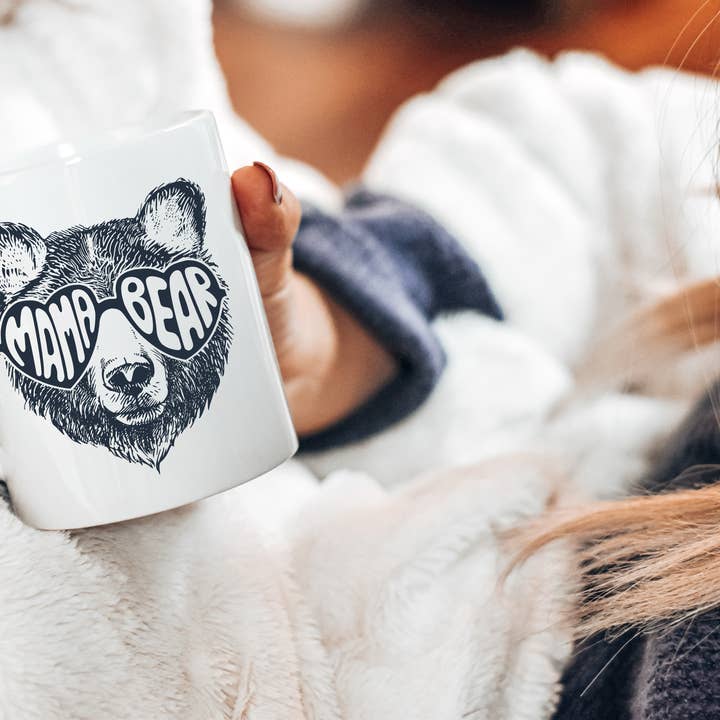 coco+bie designs - Wholesale Coffee Mug - Mama Bear 15oz Mug - Mom Life, Motherhood