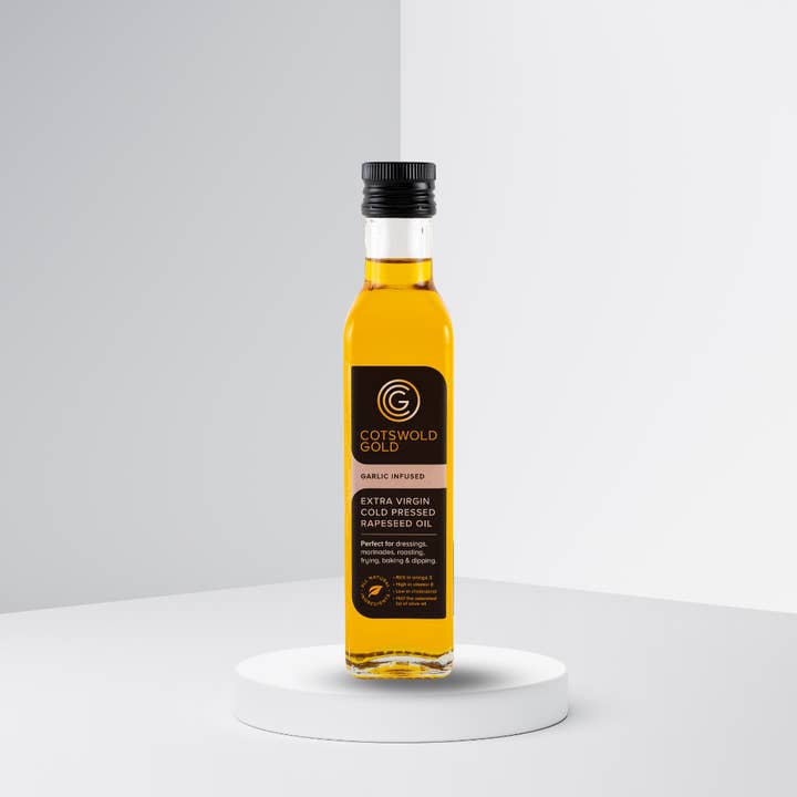 Cotswold Gold - Venta al por mayor Aceite de cocina - Infusiones de aceite de colza Cotswold Gold - Ajo