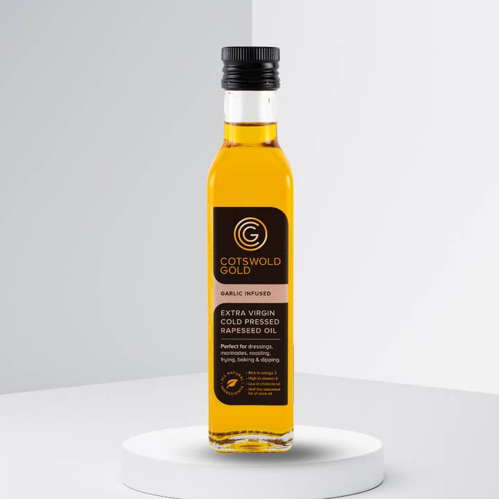 Cotswold Gold - Vente Huile de cuisson - Infusions d'huile de colza Cotswold Gold - Ail1