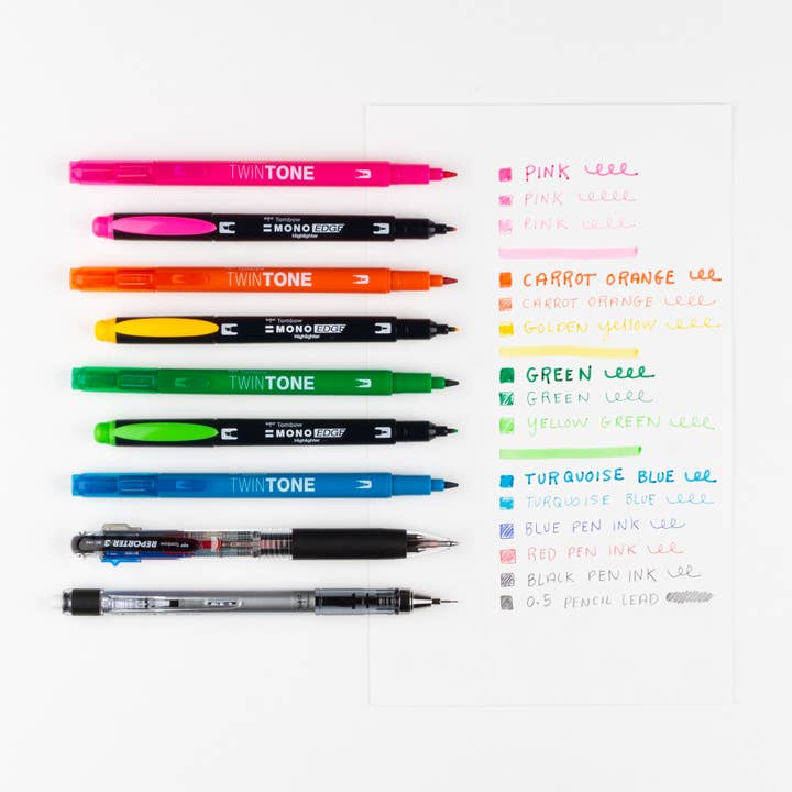 Tombow - Wholesale Stationery/Notecard Set - Creative Notetaking Kit1