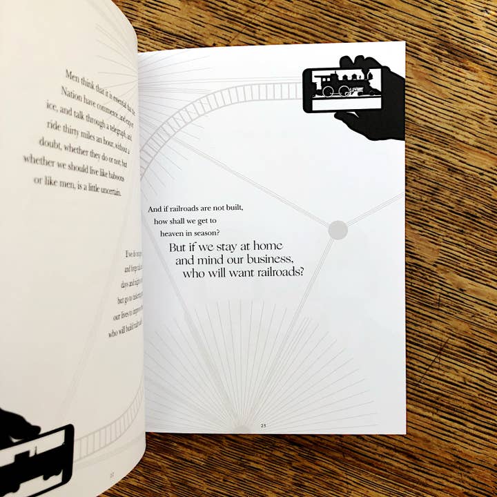 Obvious State - Wholesale Book - Adult - Henry David Thoreau, Illustrated Book