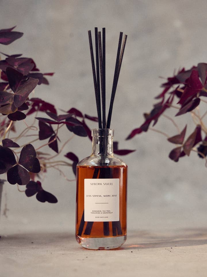 Less Stress, More Zest - Reed Diffuser for wholesale by Mayowa Samuel