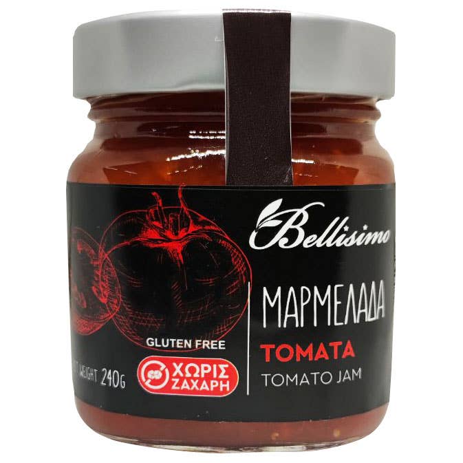Confiture de tomates sans sucre (240gr) pour la vente par Bellisimo Greek Products