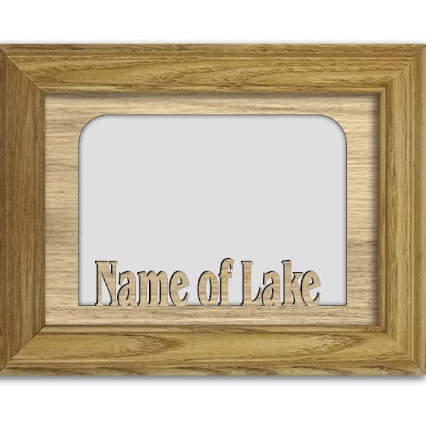 Personalized Lake | Hometown City Picture Frame | Vacation, for wholesale by Northland Frames and Gifts Inc