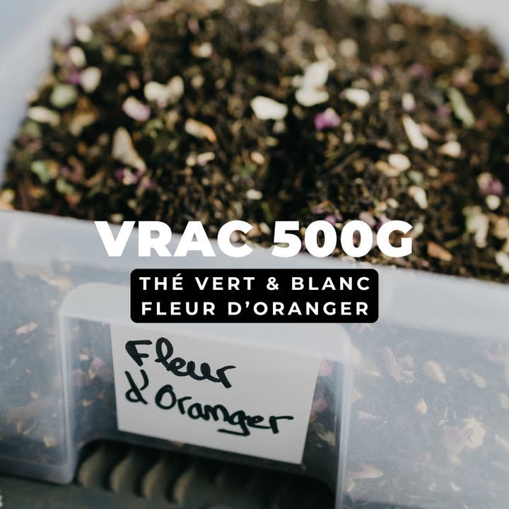 GreenMa - Wholesale Health/Detox Tea - ORANGE BLOSSOM - Organic green and white tea4