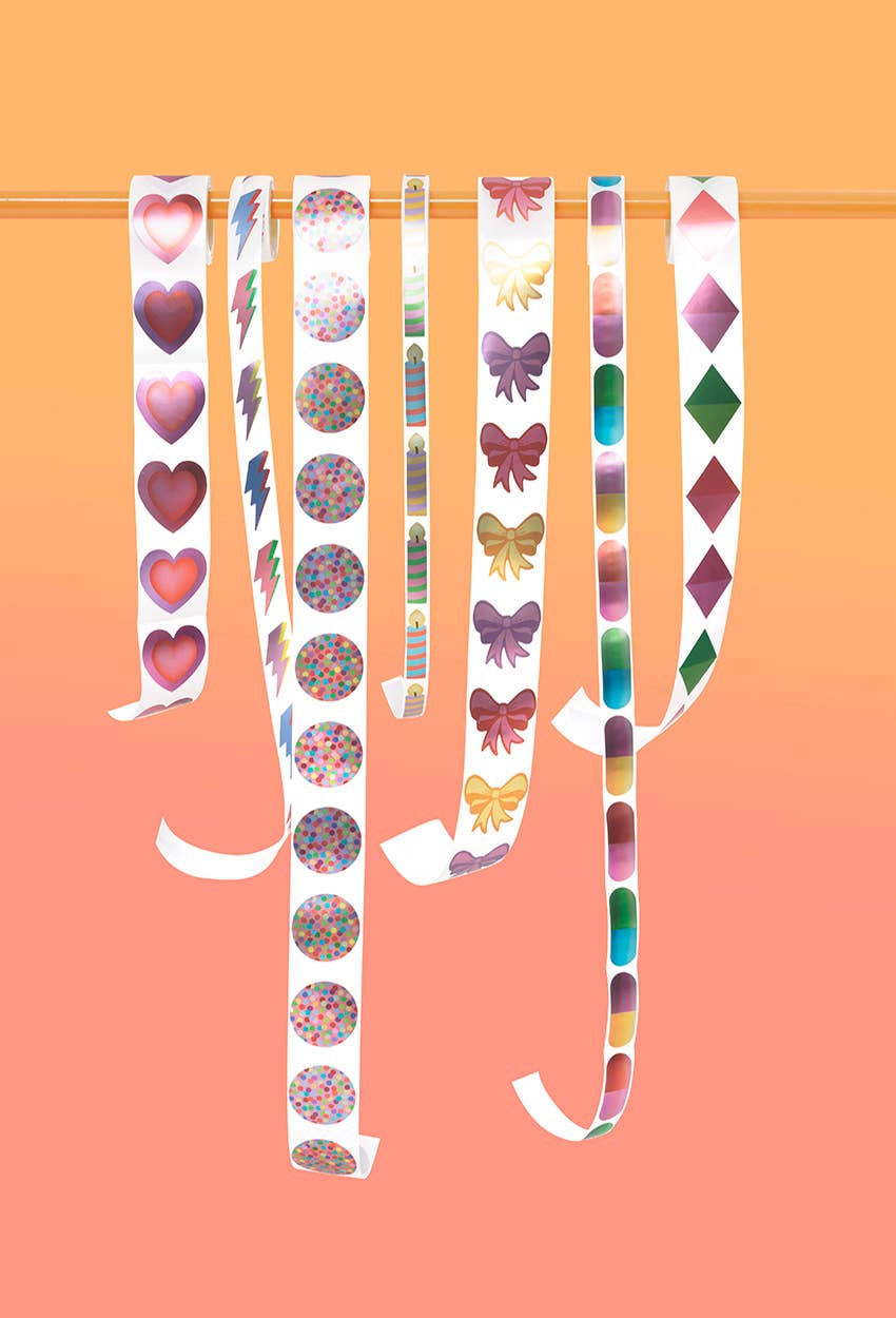 wowgoods - Wholesale Sticker - Lightning Flash - Stickers on a rol - PET material3