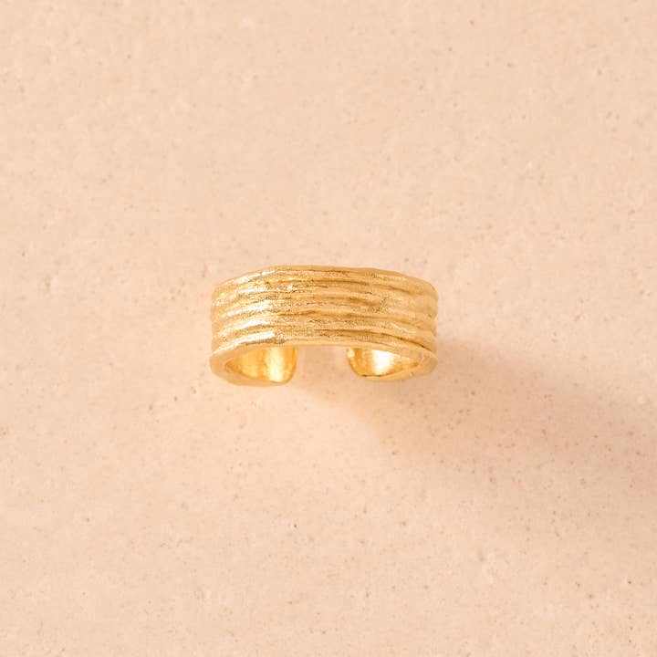 Agapée Jewelry - Wholesale Band/Stacked Ring - Mila Ring | Jewelry Gold Gift Waterproof