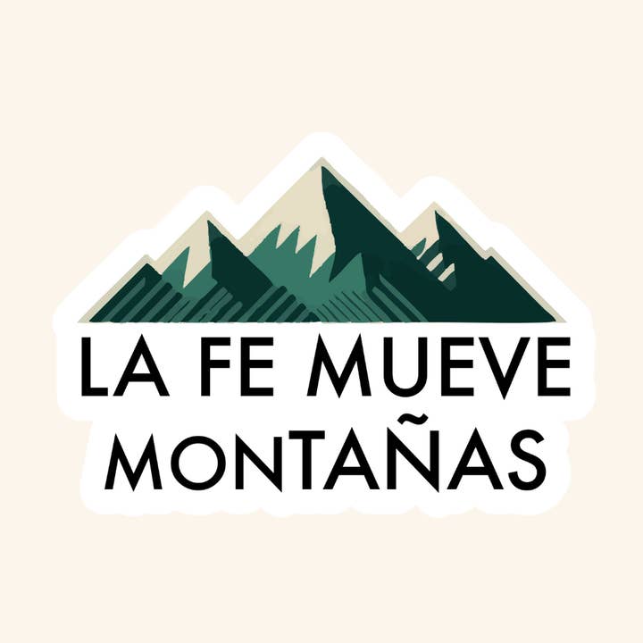 La fe mueve montañas for wholesale by Recetas PSD, LLC