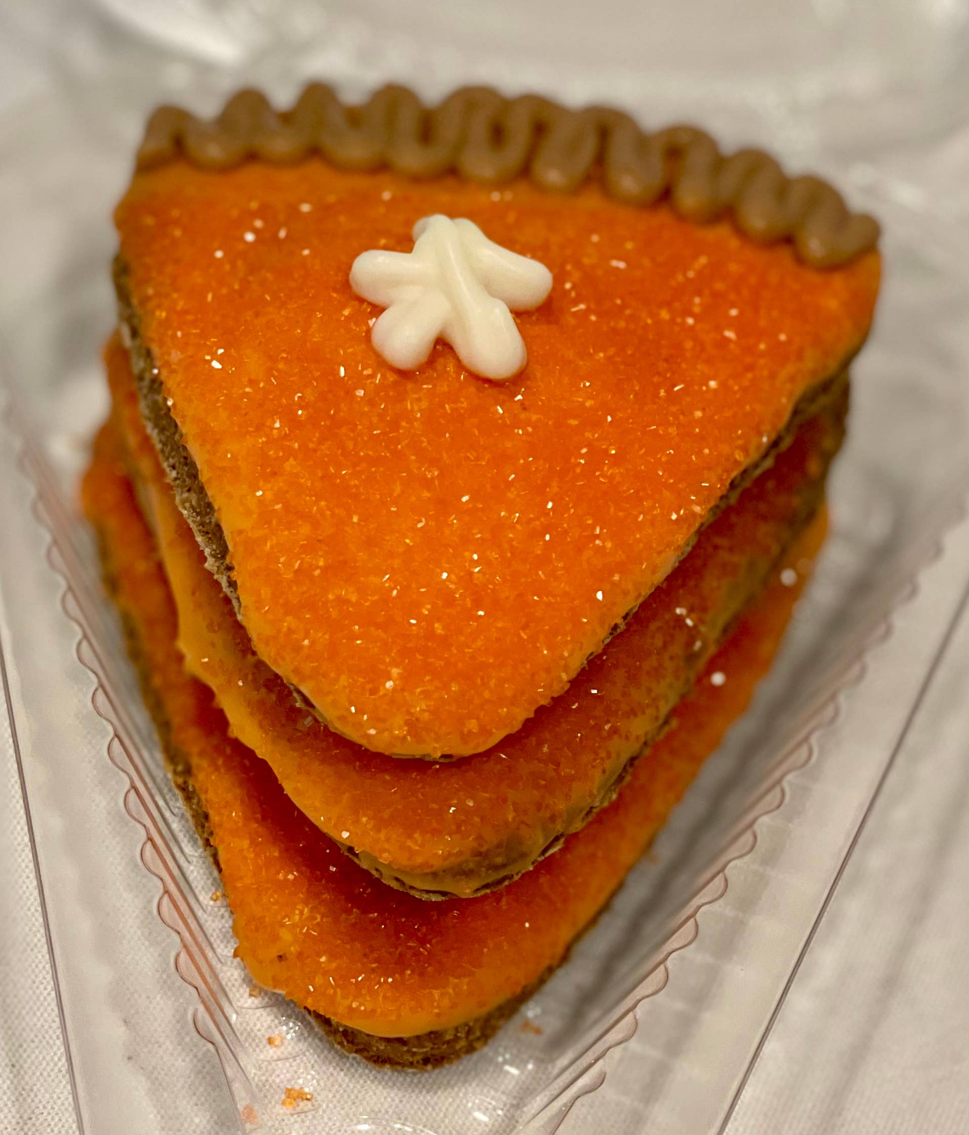 YumYum4DOGS - Wholesale Pet Treats - Dog - PUPkin Pie Slice fall dog treats