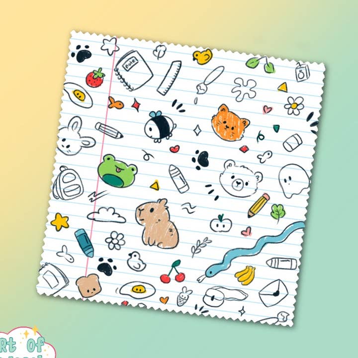 gafas de tela con garabatos para venta al por mayor de Art of Xodosch