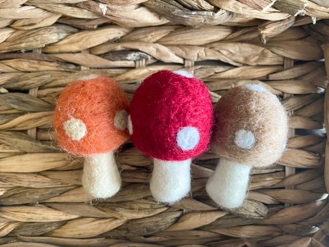 Made With Magic - Wholesale Haarclip - Kinderen - Paddestoelvormige vilten haarclips11