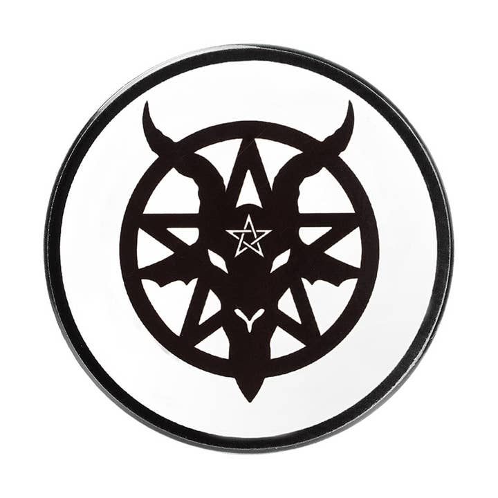 Baphomet (Dessous de verre en céramique) pour la vente par Alchemy Of England (Alchemy USA Distributor)