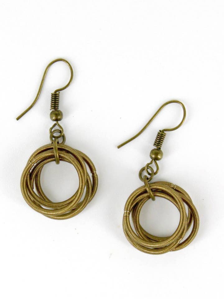 255 - Bronze PW Loop Earring for wholesale by Sea Lily