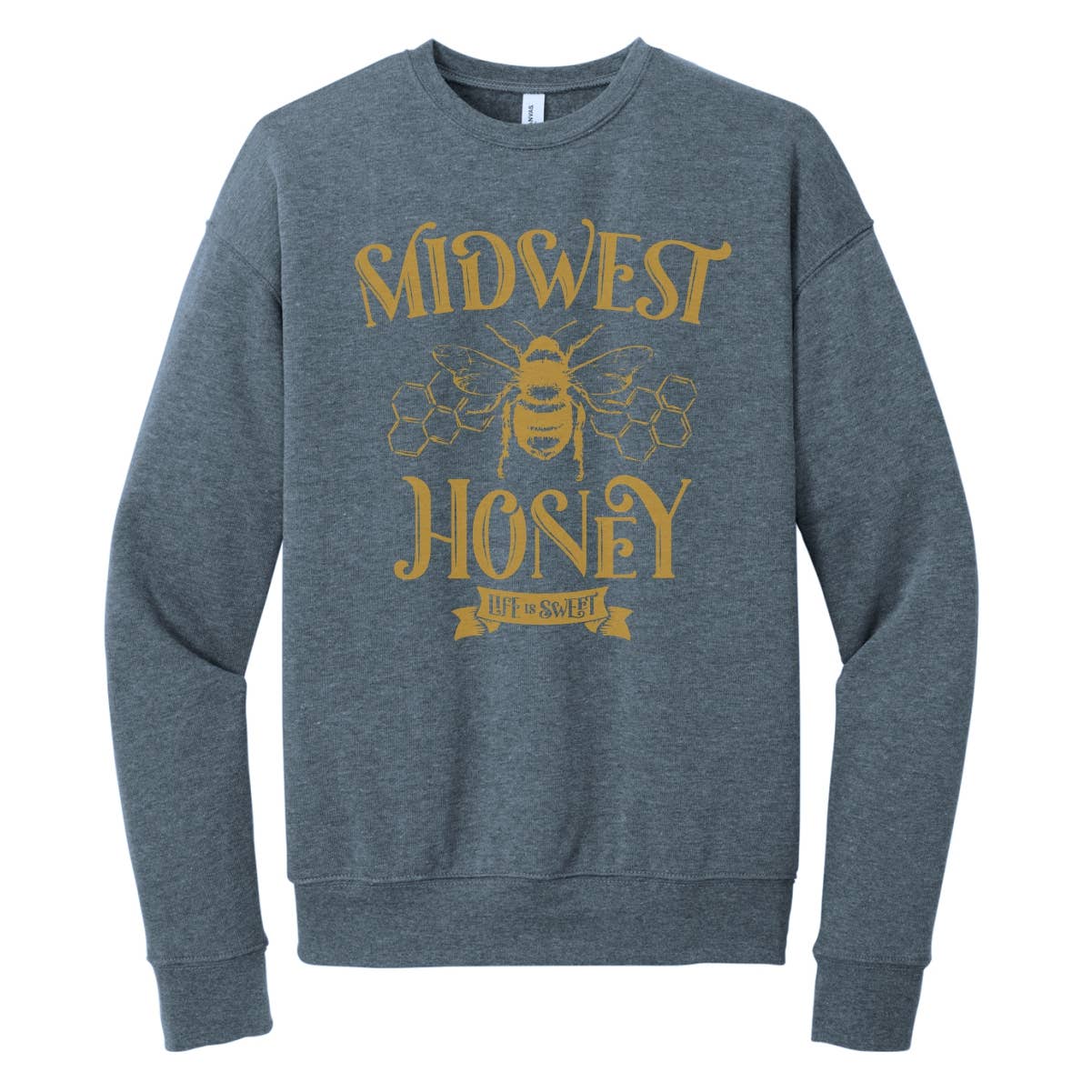 Rivals Inc. Wholesale - Wholesale Graphic Sweatshirt - Unisex - Midwest Honey Graphic Sweatshirt | Spring3