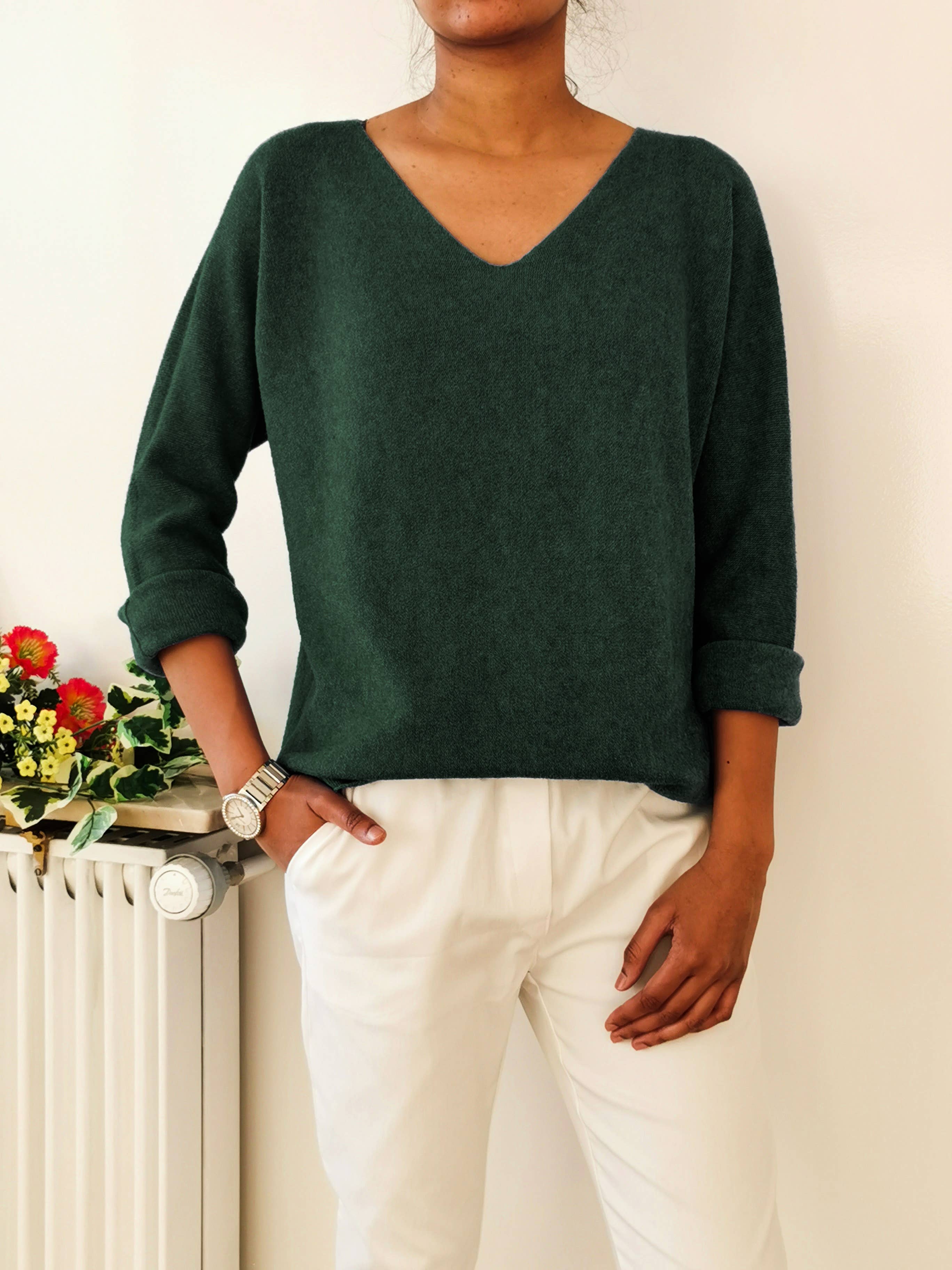 ZAFA PARIS - Wholesale Knit Sweater - Women's - 16FZ0H811-High quality seamless mesh sweater.30