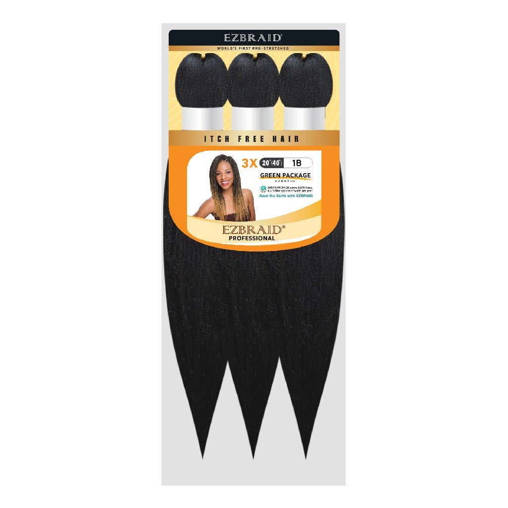 EZBRAID UK – Großhandel Extensions – EZBRAID Grünes Paket 51 cm – 3 Stück1