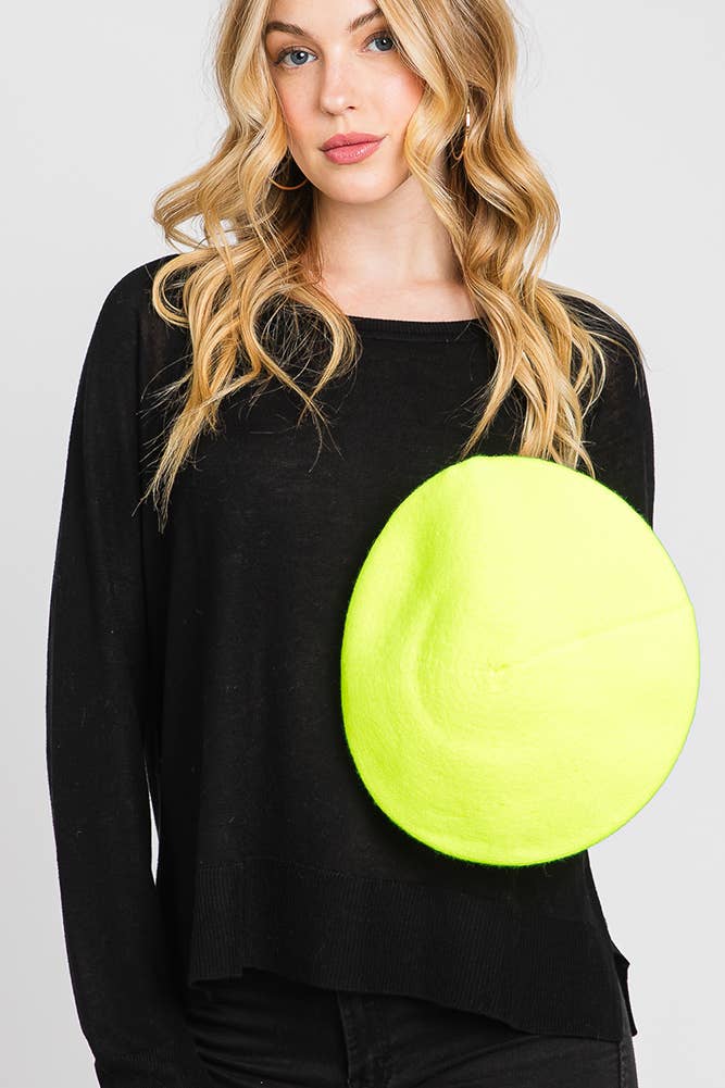 Hana – wholesale Beret – Women's – Stretchy Solid Color Beret51