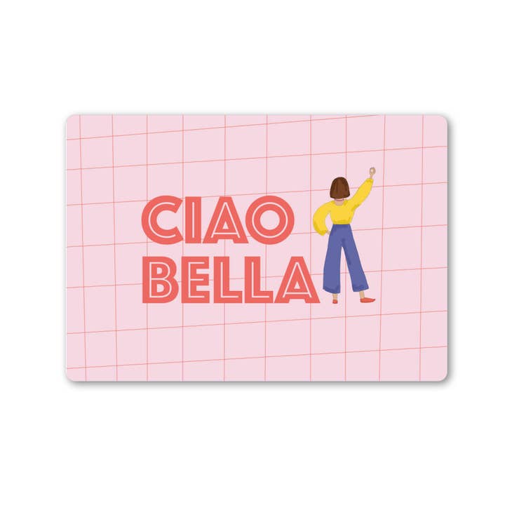 MIAO Papeterie - Wholesale Placemat - Ciao Bella | board1