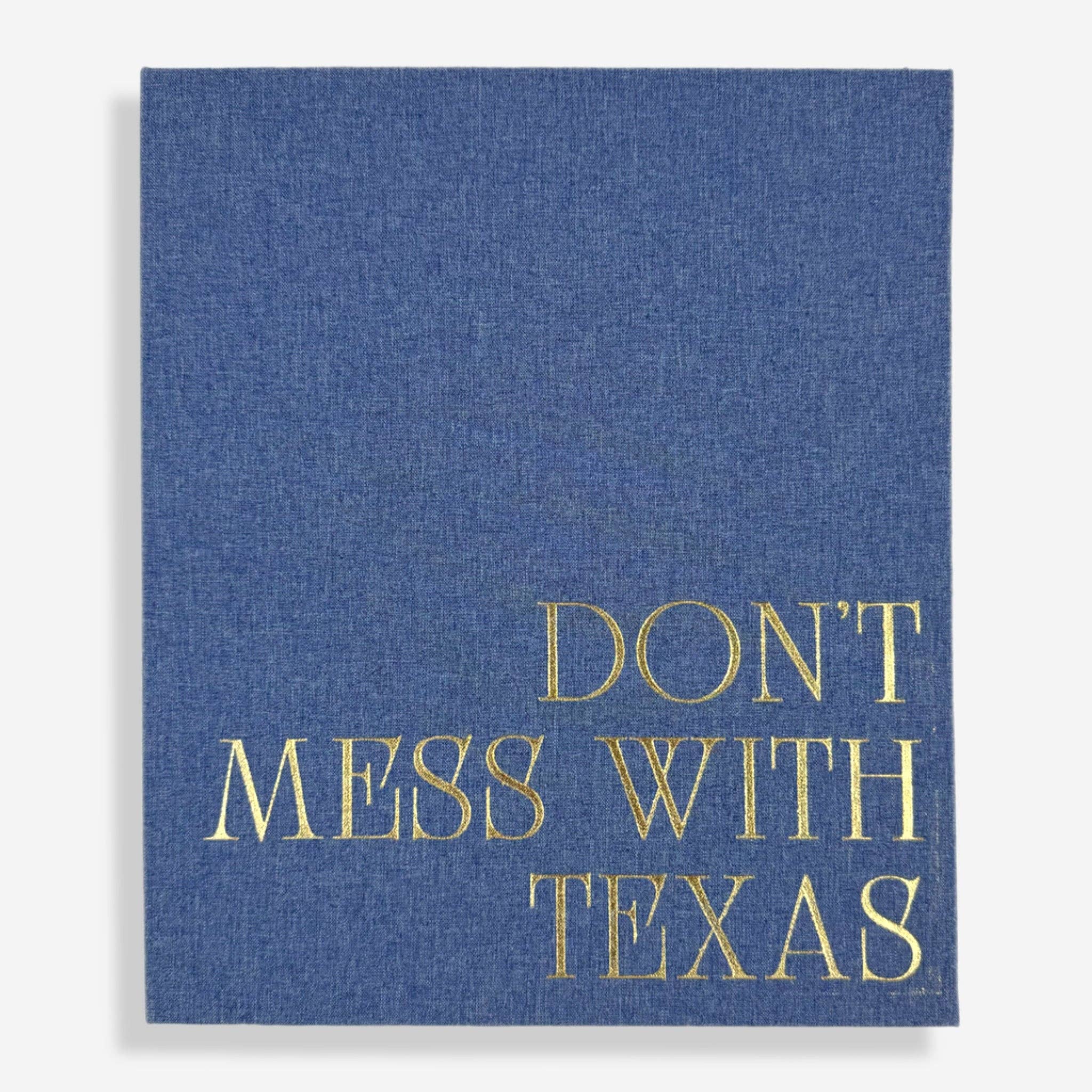MadHouse - Wholesale Decorative Box - Don't Mess With Texas Keepsake Book Box0