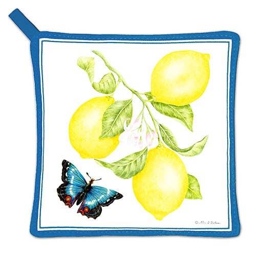 Potholder 21-490 Lemons for wholesale by Alice's Cottage