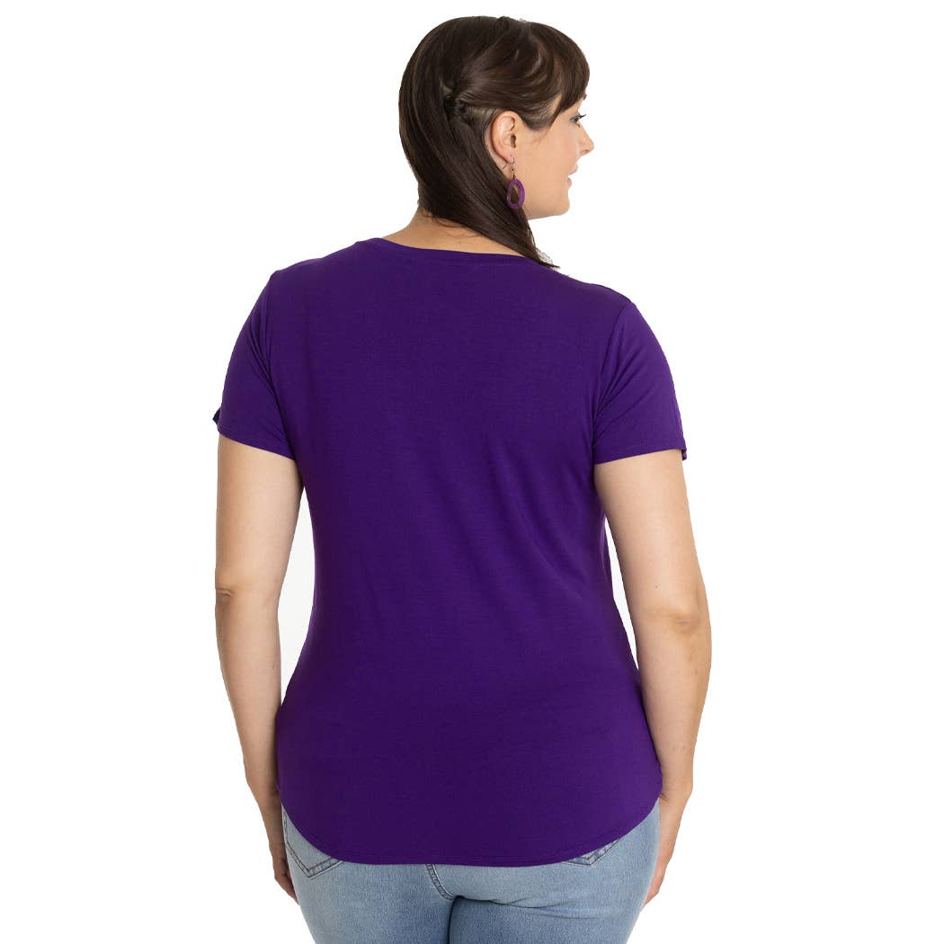 Flying Colors Apparel - Wholesale T-Shirt - Women's - The Scarlet Scoop Neck Tee8