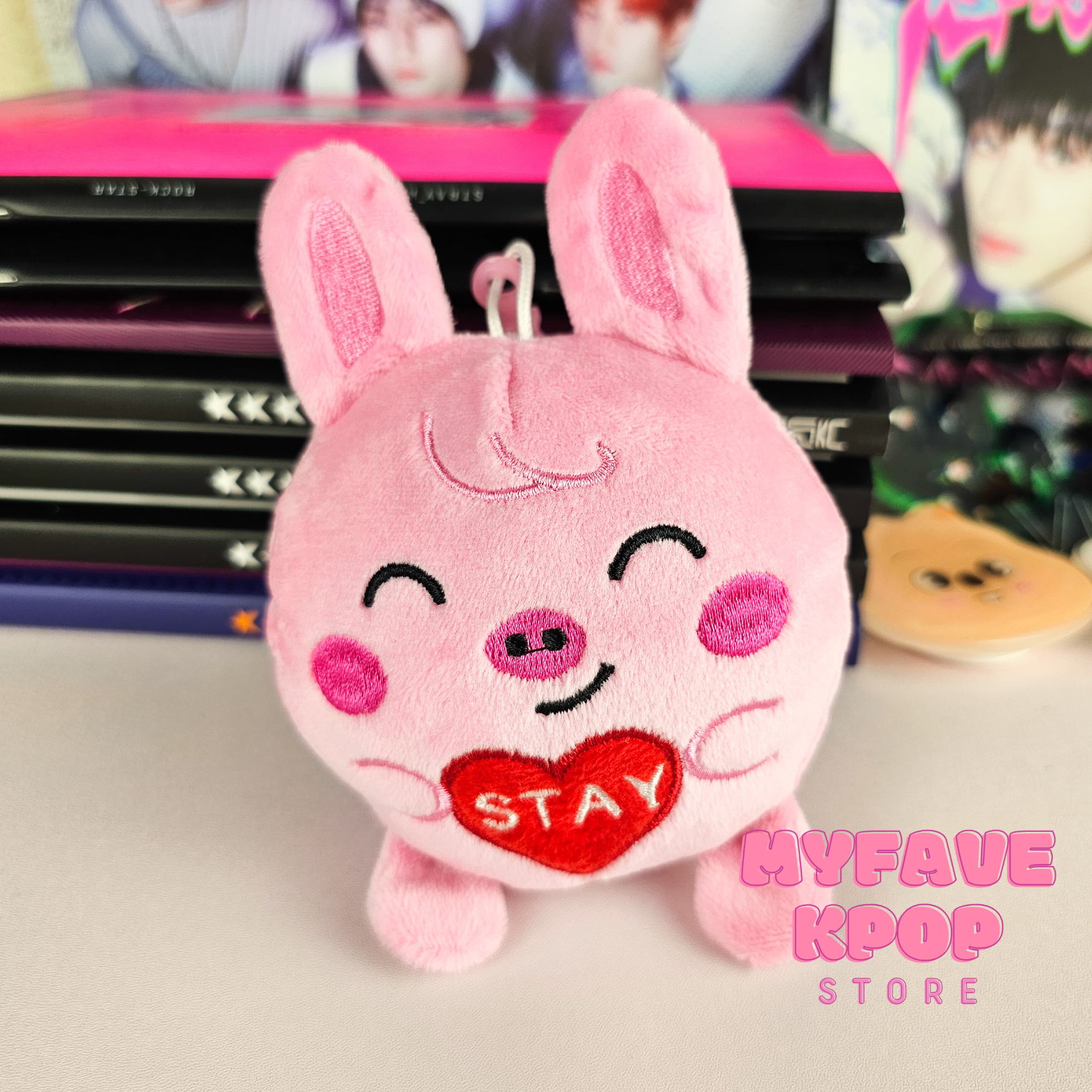 MyFaveKpop Store - Wholesale Phone Grip - Skzoo-ball Love Stay Plushie Keychain Kpop Gift3
